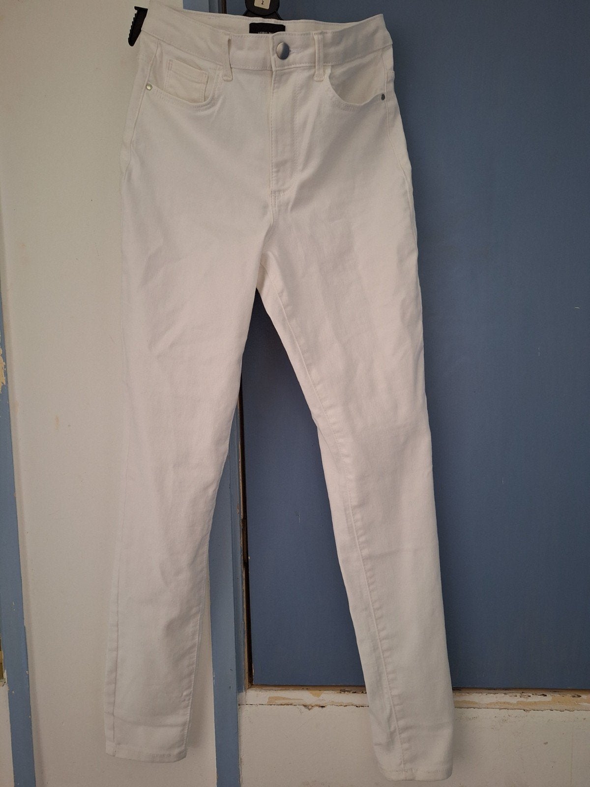 Vero Moda jeans maat M 32 wit, Maat 38/40 (M), Vero Moda, Wit, Ophalen of Verzenden