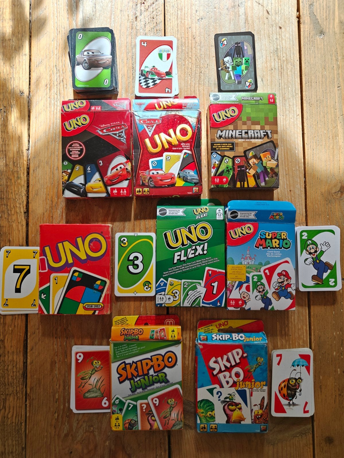 Uno/Skipbo., Ophalen of Verzenden, Mattel., NVT., NVT.