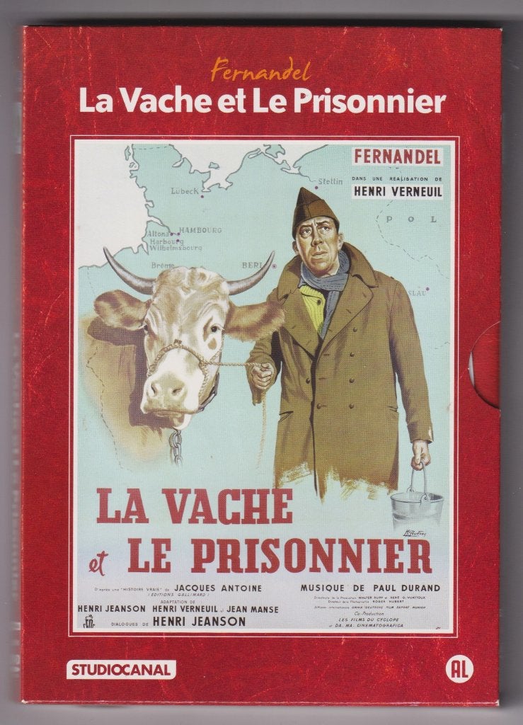 La Vache Et Le Prisonnier ( Fernandel )( Henri Verneuil ), Verzenden, Alle leeftijden, Nederlands, Zo goed als nieuw
