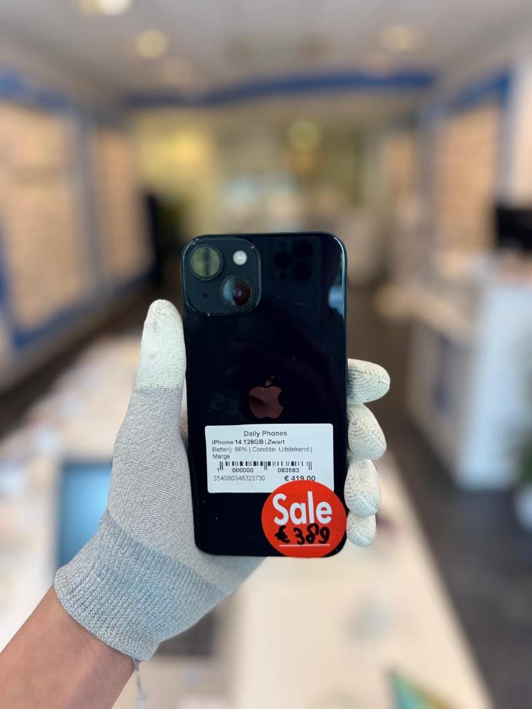Zo goed als nieuw Apple iPhone 14 128GB, Ophalen of Verzenden, Zo goed als nieuw