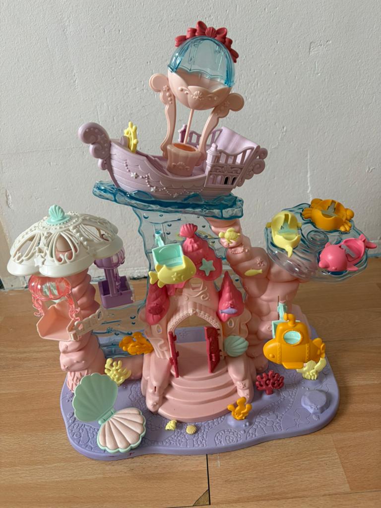 Sylvanian Familie 5701 baby zeemeermin kasteel., Ophalen of Verzenden, Zo goed als nieuw, Overige typen