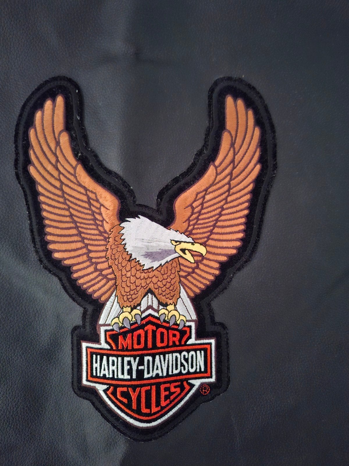 Leren motorvest met Harley-Davidson patch, Jas | leer, All the good leather, Tweedehands, Heren