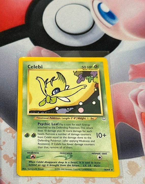 Pokemon Celebi neo revelation rare 16/64, Ophalen, Zo goed als nieuw