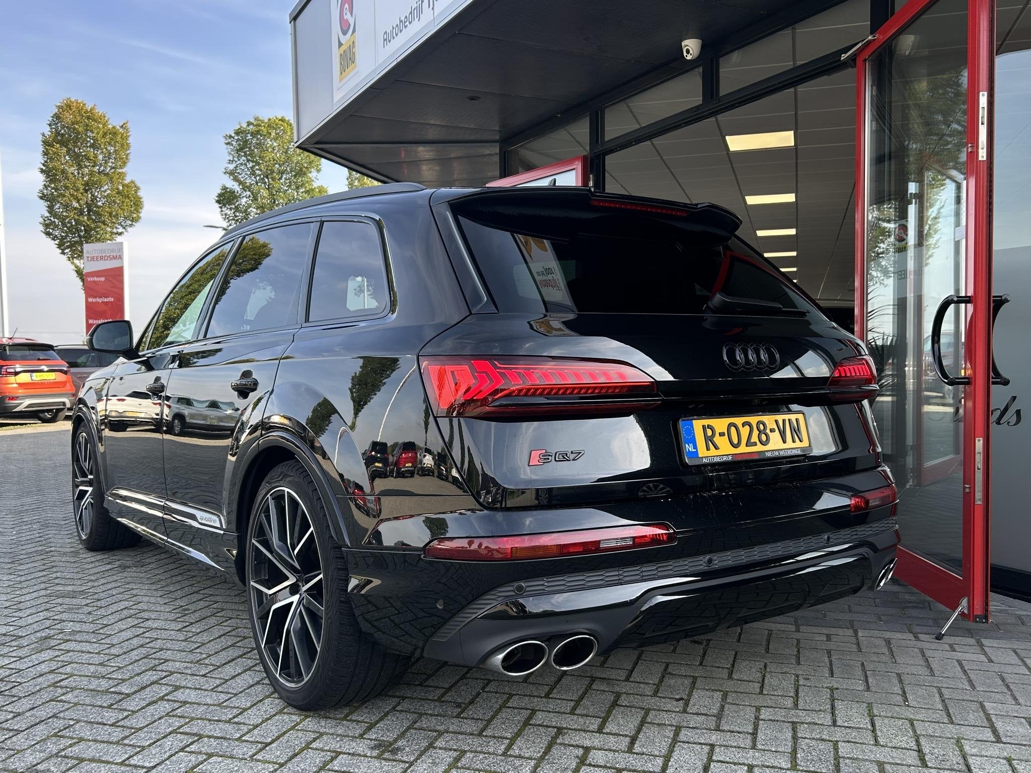 Audi Q7 4.0 TFSI SQ7 quattro 7p | Luchtvering | Adaptieve Cr, Auto's, Automaat, 12 maanden, 2240 kg, Gebruikt