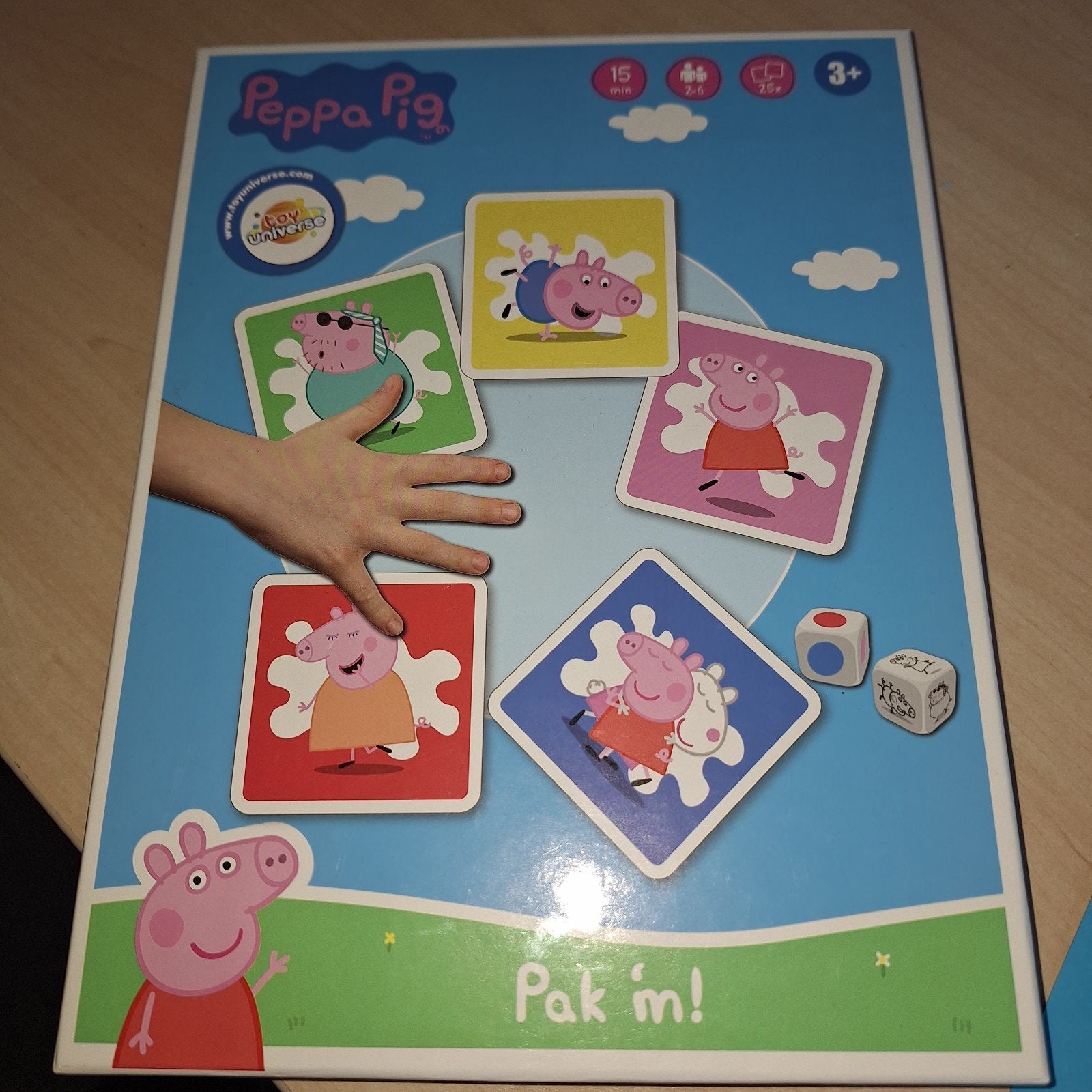 Peppa Pig Pak 'm! Bordspel - Nieuw in verpakking, Drie of vier spelers, Ophalen, Nieuw, Toy Universe