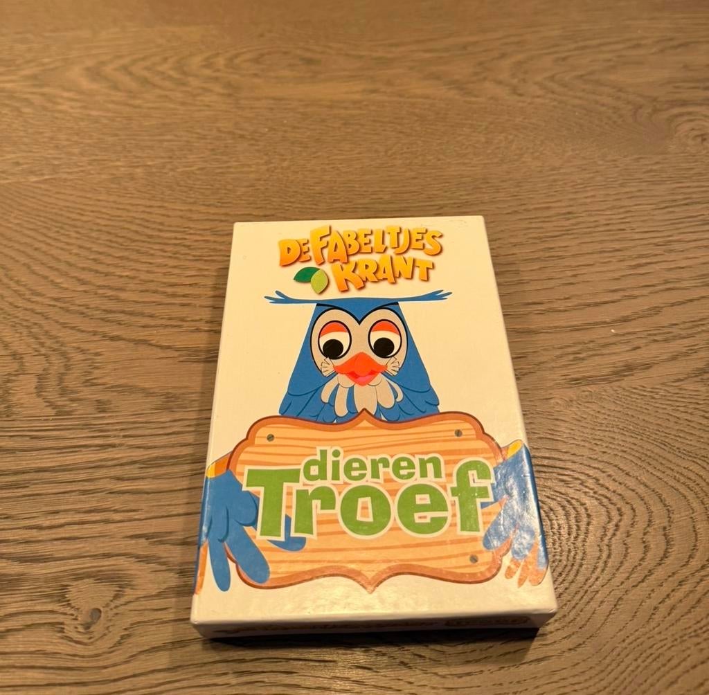 De Fabeltjeskrant Dieren Troef Kaartspel- vintage, Een of twee spelers, Ophalen of Verzenden, Zo goed als nieuw