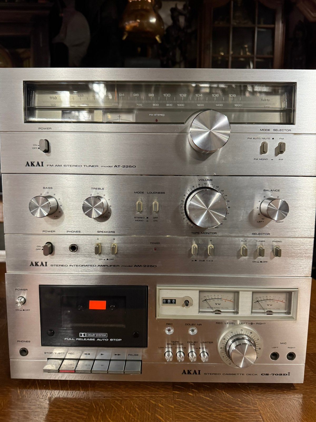 Zeer Mooie Akai Vintage Stereoset, Audio, Tv en Foto, Ophalen, Gebruikt, Vintage, Losse componenten