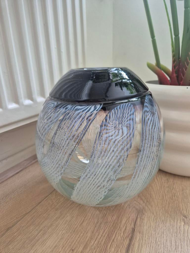 Loranto handgemaakt vaas te koop, Overige kleuren, Nieuw, Ophalen of Verzenden, Glas