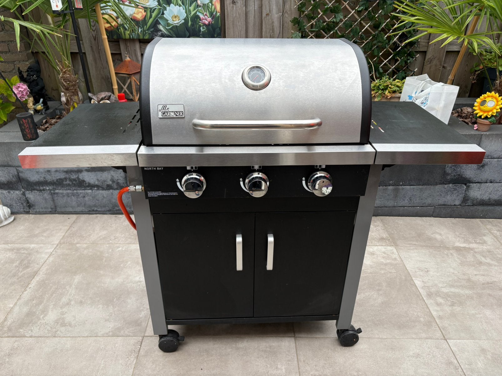 Gas bbq, Ophalen, Gebruikt