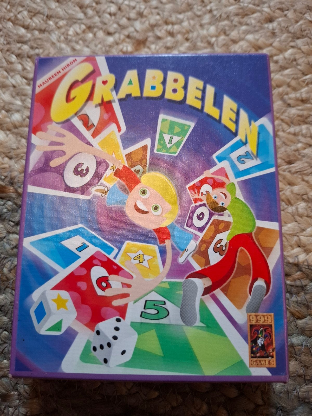 Grabbelen - Leuk kaartspel van 999 Games, Drie of vier spelers, Ophalen of Verzenden, Gebruikt, 999 Games