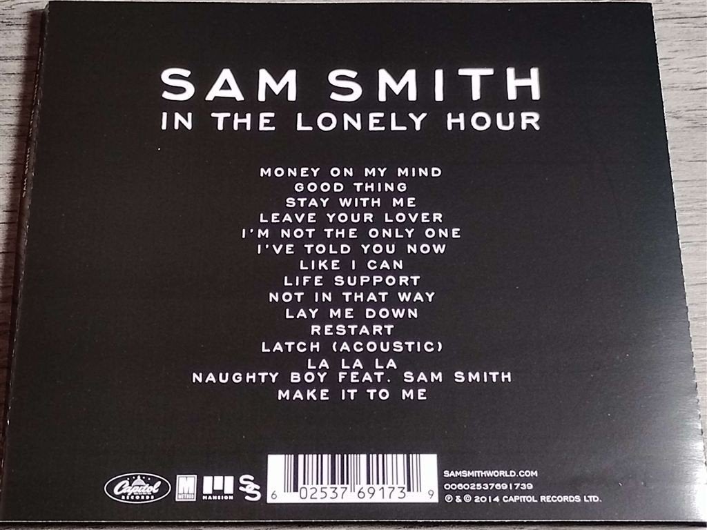 Sam Smith ‎– In The Lonely Hour, Ophalen of Verzenden, Zo goed als nieuw, Pop