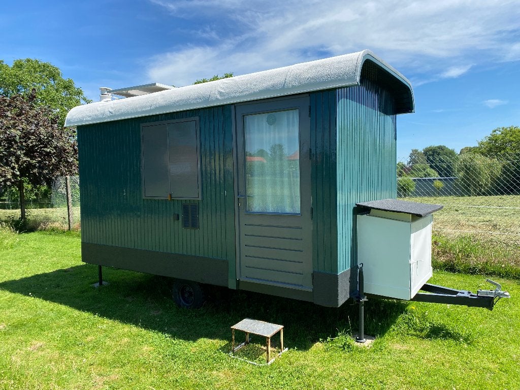 Tinyhouse, pipowagen, schaftkeet