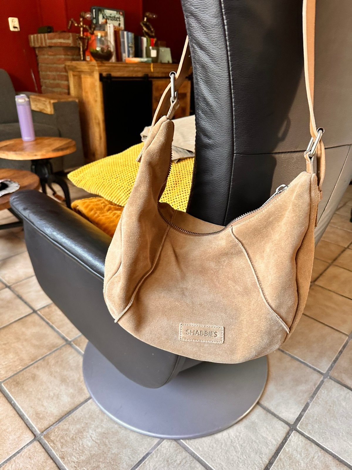 Mooie Shabbies Amsterdam tas, Ophalen of Verzenden, Zo goed als nieuw, Beige, Handtas