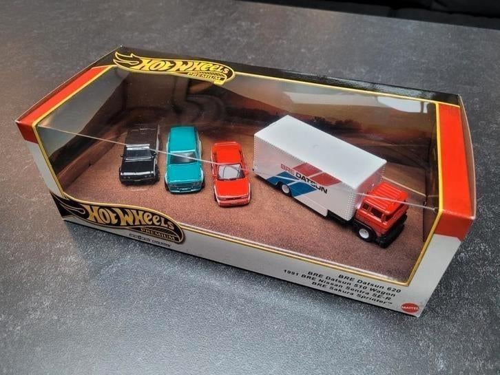 Hot Wheels BRE DATSUN diorama, Ophalen of Verzenden, Nieuw, Auto
