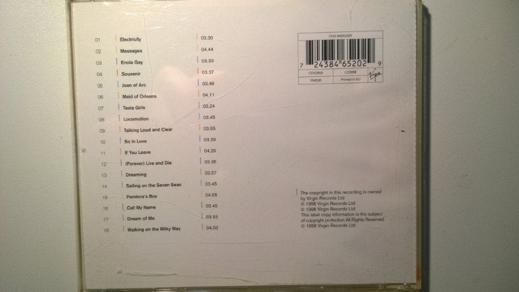 Orchestral Manoeuvres In The Dark - The OMD Singles, Ophalen of Verzenden, Zo goed als nieuw