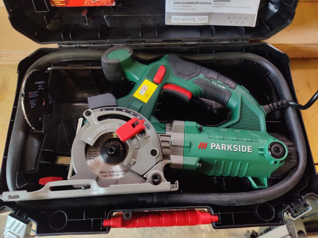 Parkside invalzaag PTSB 710 B2 - Nieuw in doos, Doe-het-zelf en Verbouw, Gereedschap | Zaagmachines, Invalzaag, Nieuw, 600 tot 1200 watt