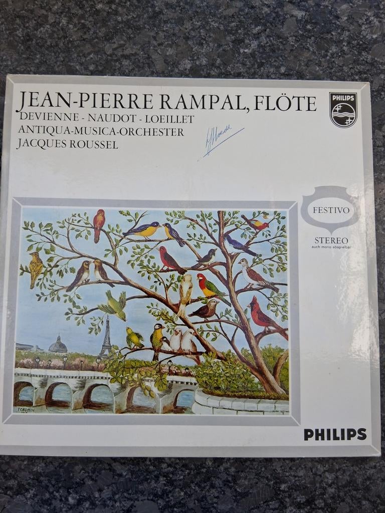 Jean-Pierre Rampal, Flöte - Klassieke LP Philips Festivo, Ophalen of Verzenden, 1970 - 1979, Gebruikt, 12 inch