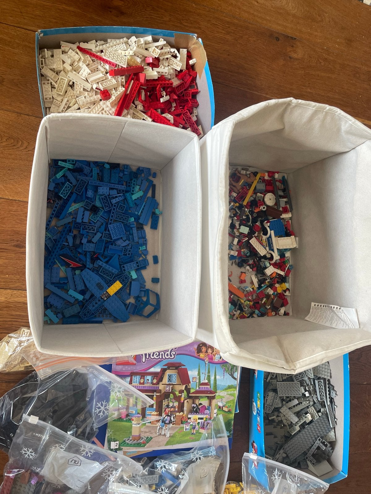 Grote partij LEGO, inclusief minifiguren, Kinderen en Baby's, Speelgoed | Duplo en Lego, Ophalen, Gebruikt, Overige thema's, Lego