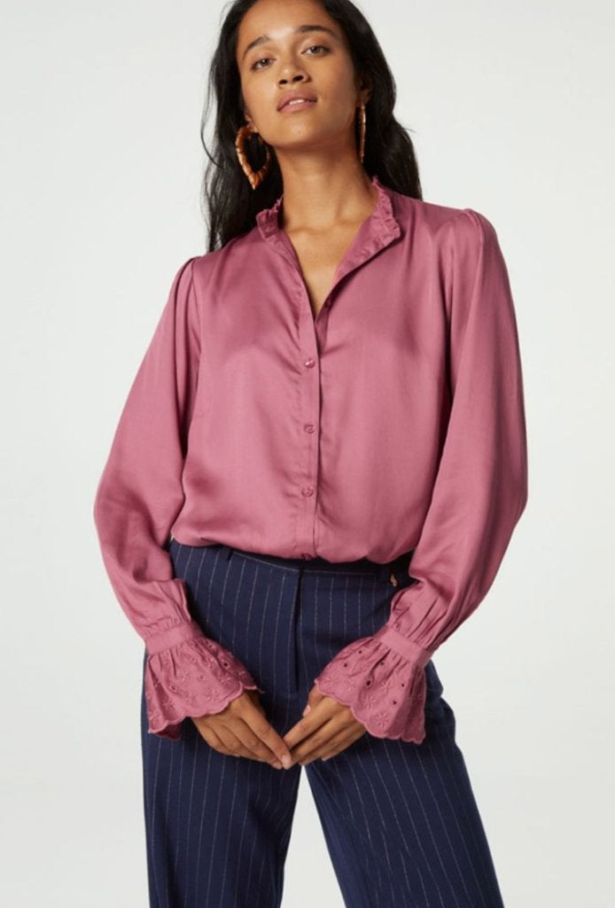 Als nieuw: Fabienne Chapot Baba blouse Dirty Pink mt. 38, Maat 38/40 (M), Ophalen of Verzenden, Zo goed als nieuw, Fabienne Chapot