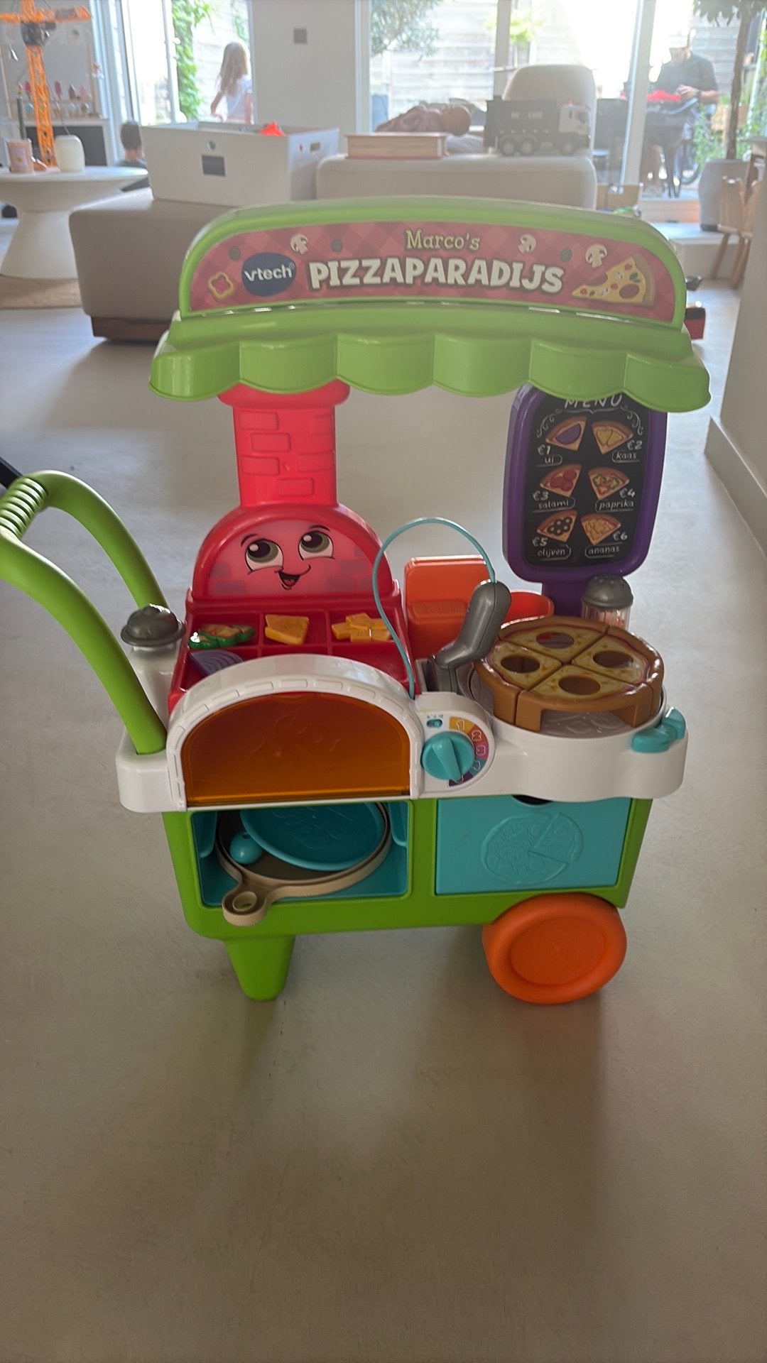 Vtech pizza keukeen, Ophalen of Verzenden, Gebruikt, Poppenhuis