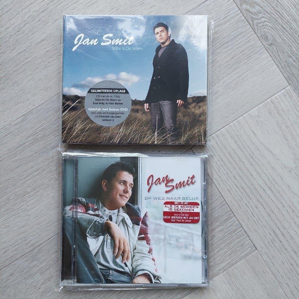2 x Jan Smit / Op Weg Naar Geluk + CD/DVD/Stilte In De Storm, Ophalen of Verzenden, Zo goed als nieuw, Levenslied of Smartlap
