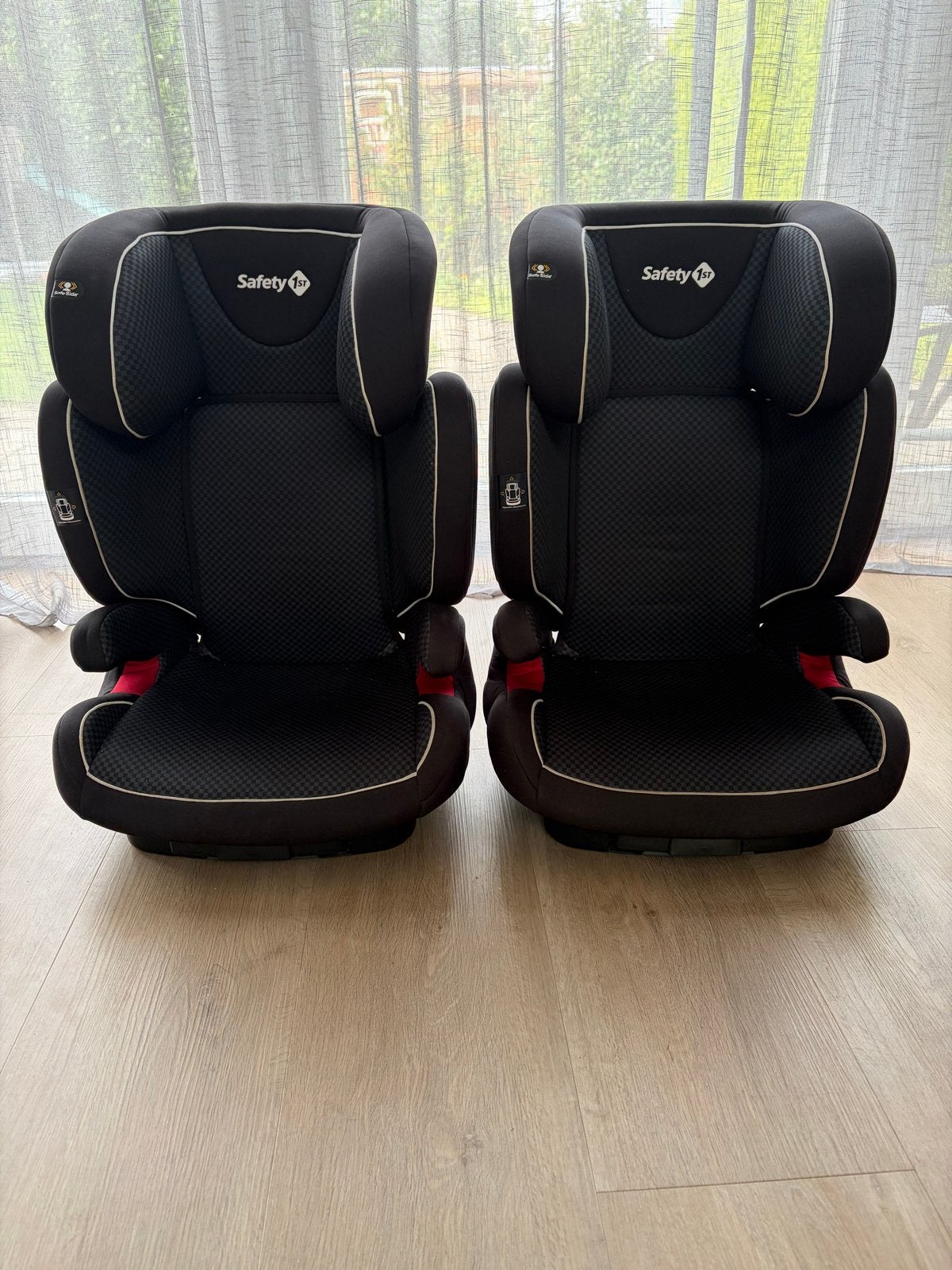 Safety 1st Road Fix autostoel (2 stuks), Kinderen en Baby's, Autogordel of Isofix, Gebruikt, 15 t/m 36 kg, Zijbescherming