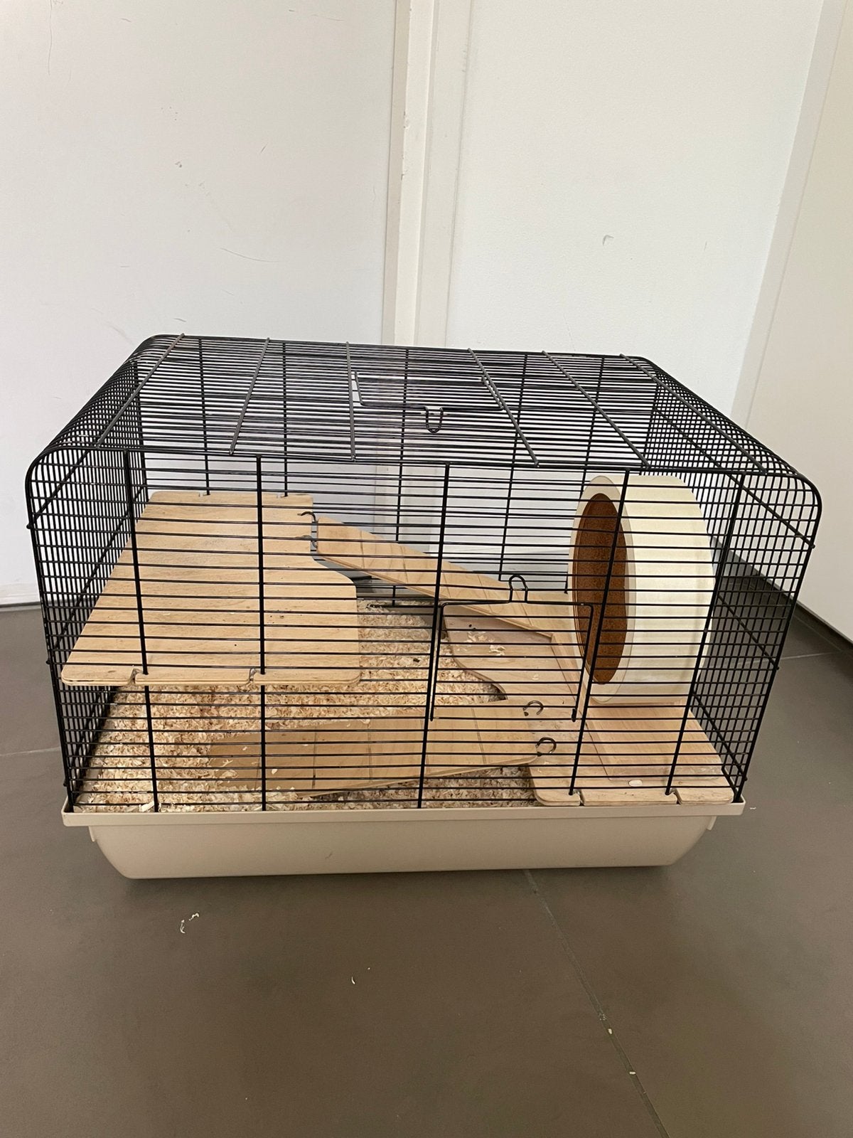 Fijne hamsterkooi, Dieren en Toebehoren, Knaagdieren en Konijnen | Hokken en Kooien, Ophalen, Zo goed als nieuw, Kooi, Minder dan 60 cm