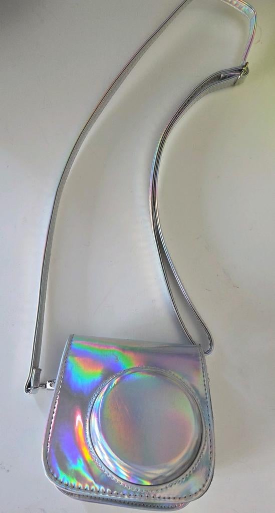 Holografische camerahoes voor Instax Mini - Zilver Hema, Ophalen of Verzenden, Gebruikt, Overige typen, Overige merken
