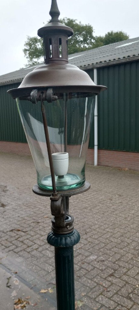 Landelijke buitenlamp, Gebruikt, Staande lamp, Ophalen of Verzenden, Netvoeding