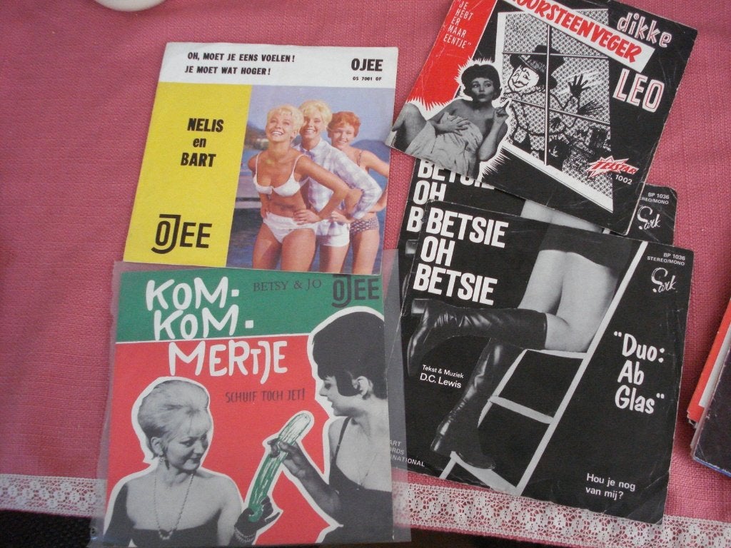 Diverse lege platenhoezen, singles, Ophalen of Verzenden, Zo goed als nieuw