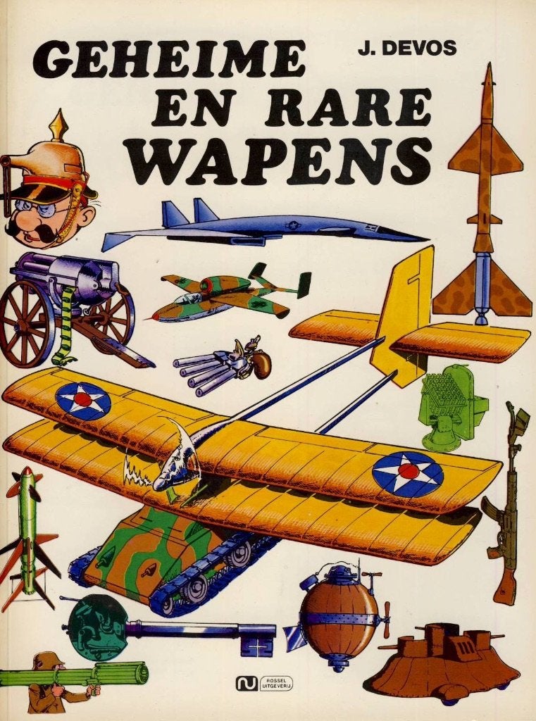 Geheime en rare wapens - J. Devos, J. Devos, Eén stripboek, Ophalen of Verzenden, Zo goed als nieuw