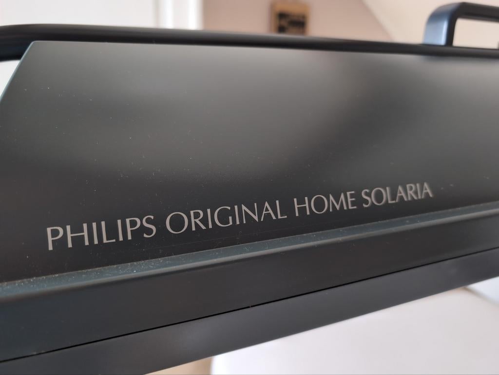 Philips home solarium (zonnebank) weinig uren, Witgoed en Apparatuur, Ophalen, Zo goed als nieuw, Zonnebank enkelzijdig, Minder dan 10 lampen