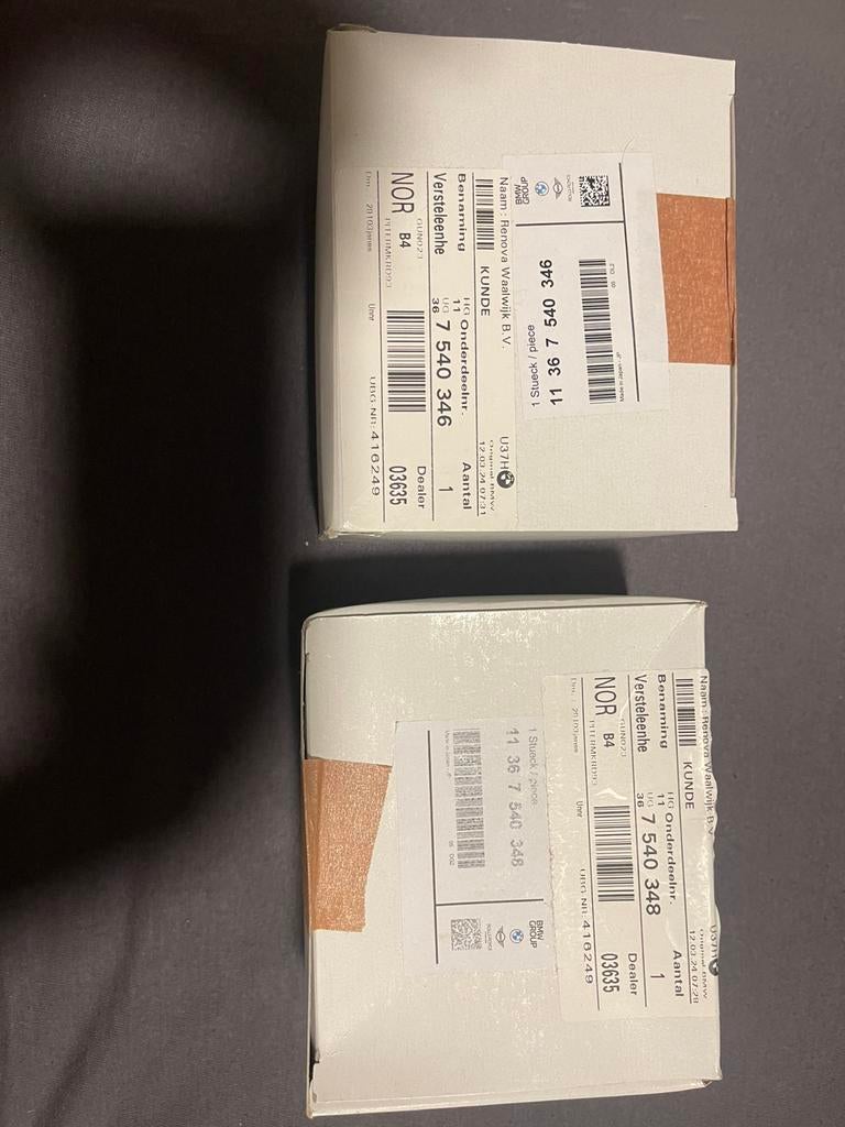 Nokkenasversteller origineel inlaat en uitlaat BMW 5-serie, Auto-onderdelen, Ophalen of Verzenden, Nieuw, BMW