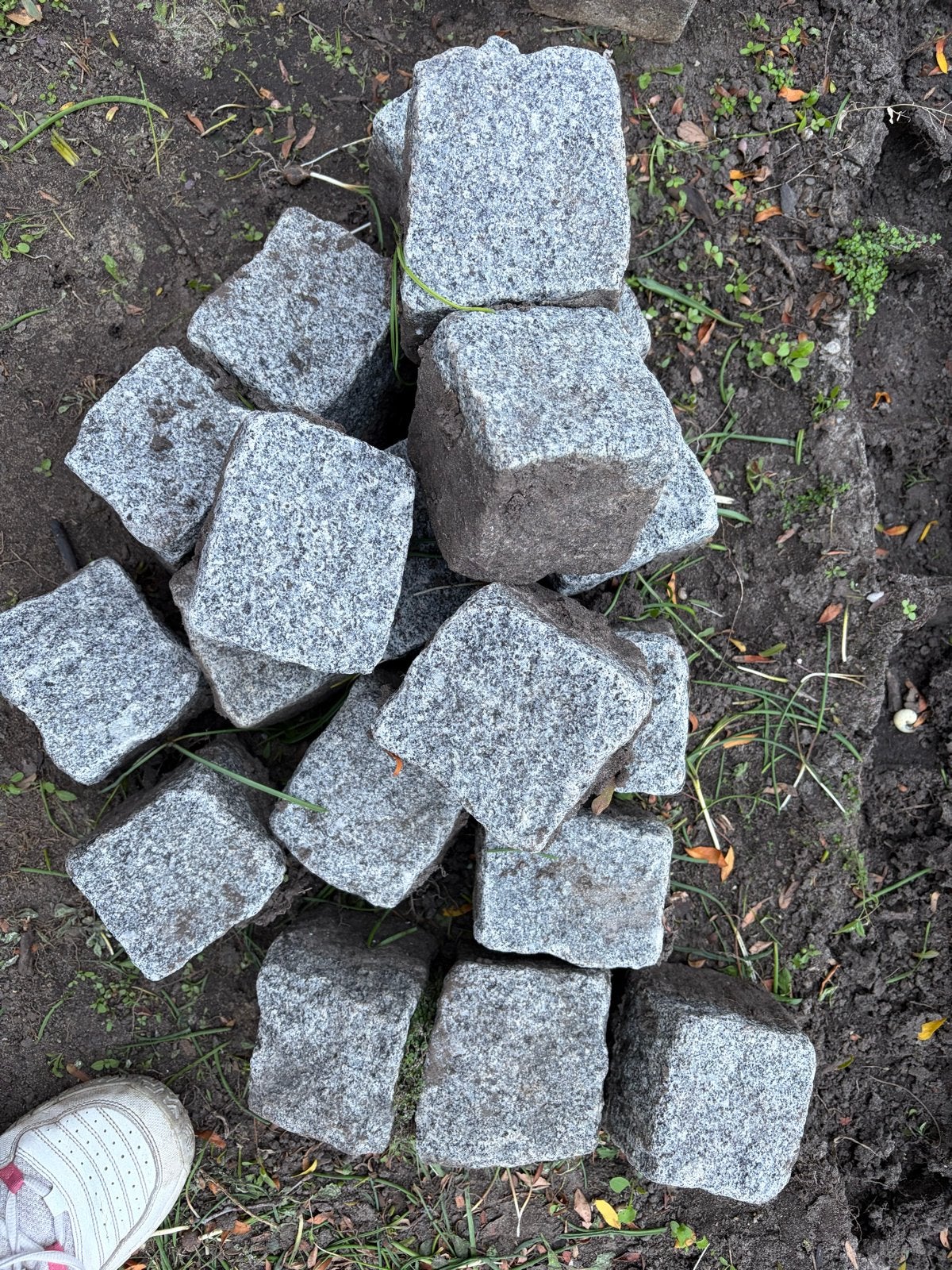 Gratis sierstenen voor tuin of project (19 stuks), Ophalen, Gebruikt, Graniet, Kei