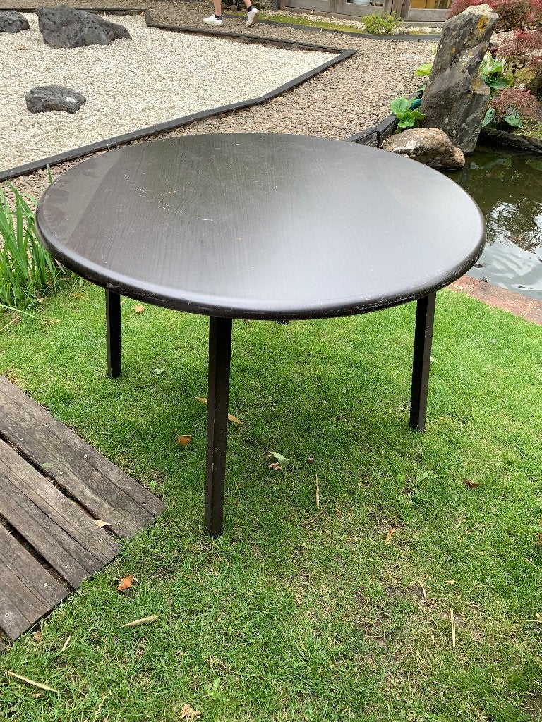 Kettler tuintafel, Tuin en Terras, Tuintafels, Gebruikt, Rond, Overige materialen, Ophalen