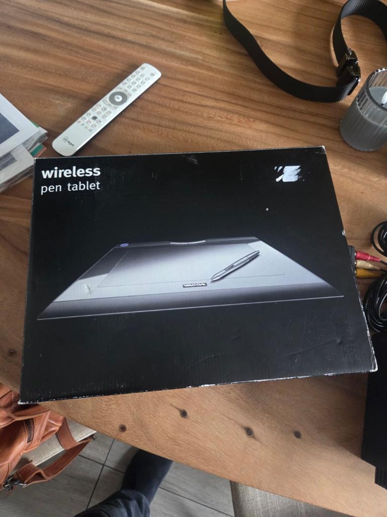 Wacom Wireless Pen Tablet (zonder pen), Ophalen of Verzenden, Gebruikt, Draadloos, Wacom