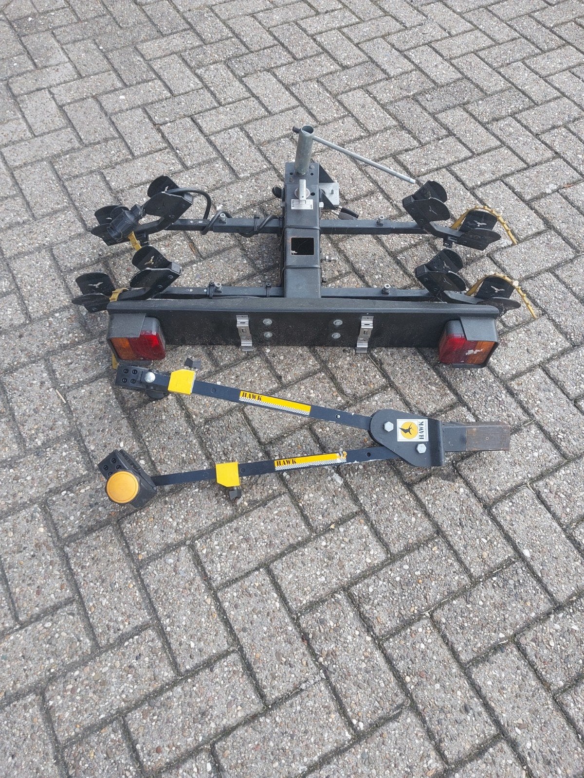 HAWK Fietsendrager Trekhaak - 2 Fietsen (geen e-bike), Ophalen of Verzenden