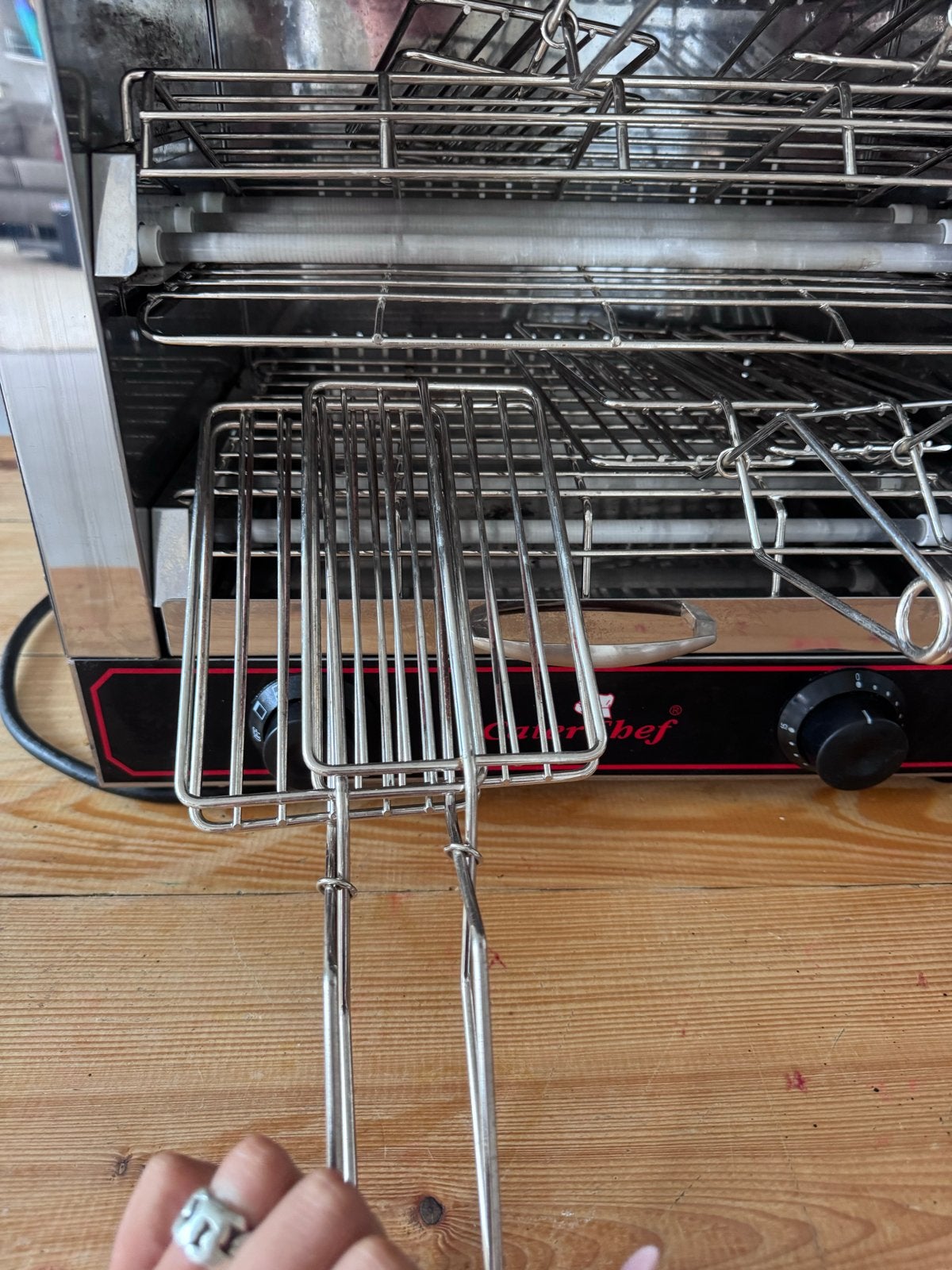 CaterChef Professionele Toaster AT-36 - 3000W, Witgoed en Apparatuur, Broodroosters, Ophalen, Gebruikt
