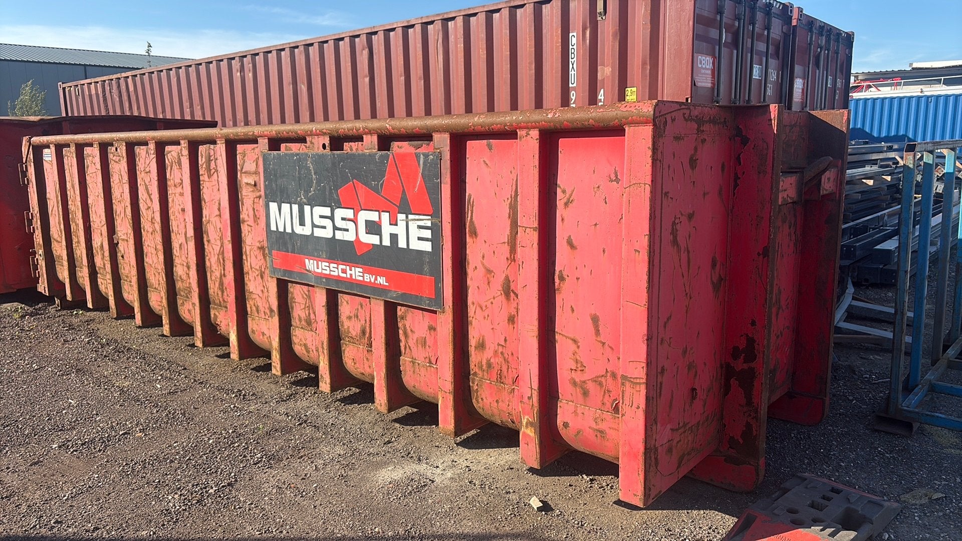 Containerbak haakarm 25 m3, Zakelijke goederen, Ophalen