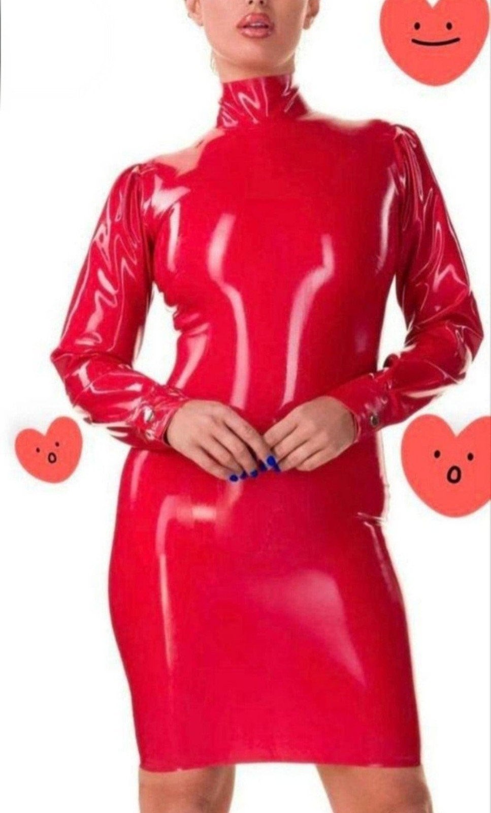 Mooie latex jurk, tm 6XL  
Latex
Maat XXS tm 6XL
Diverse kle, Verzenden, Nieuw, Boven de knie