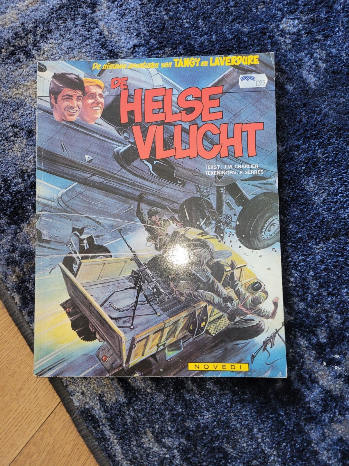 Stripboek Tangy en Laverdure, Eén stripboek, Ophalen of Verzenden, Gelezen