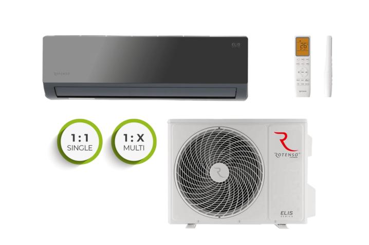 Rotenso split unit airconditionings, 5 jaar garantie, Doe-het-zelf en Verbouw, 30 tot 80 cm, Overige typen, Nieuw, Minder dan 60 cm