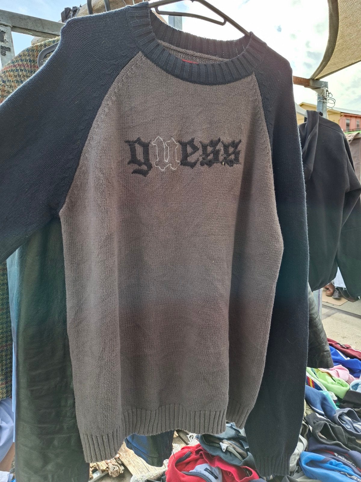 Guess trui met logo - Maat XL, Guess, Maat 46/48 (XL) of groter, Ophalen of Verzenden, Zo goed als nieuw