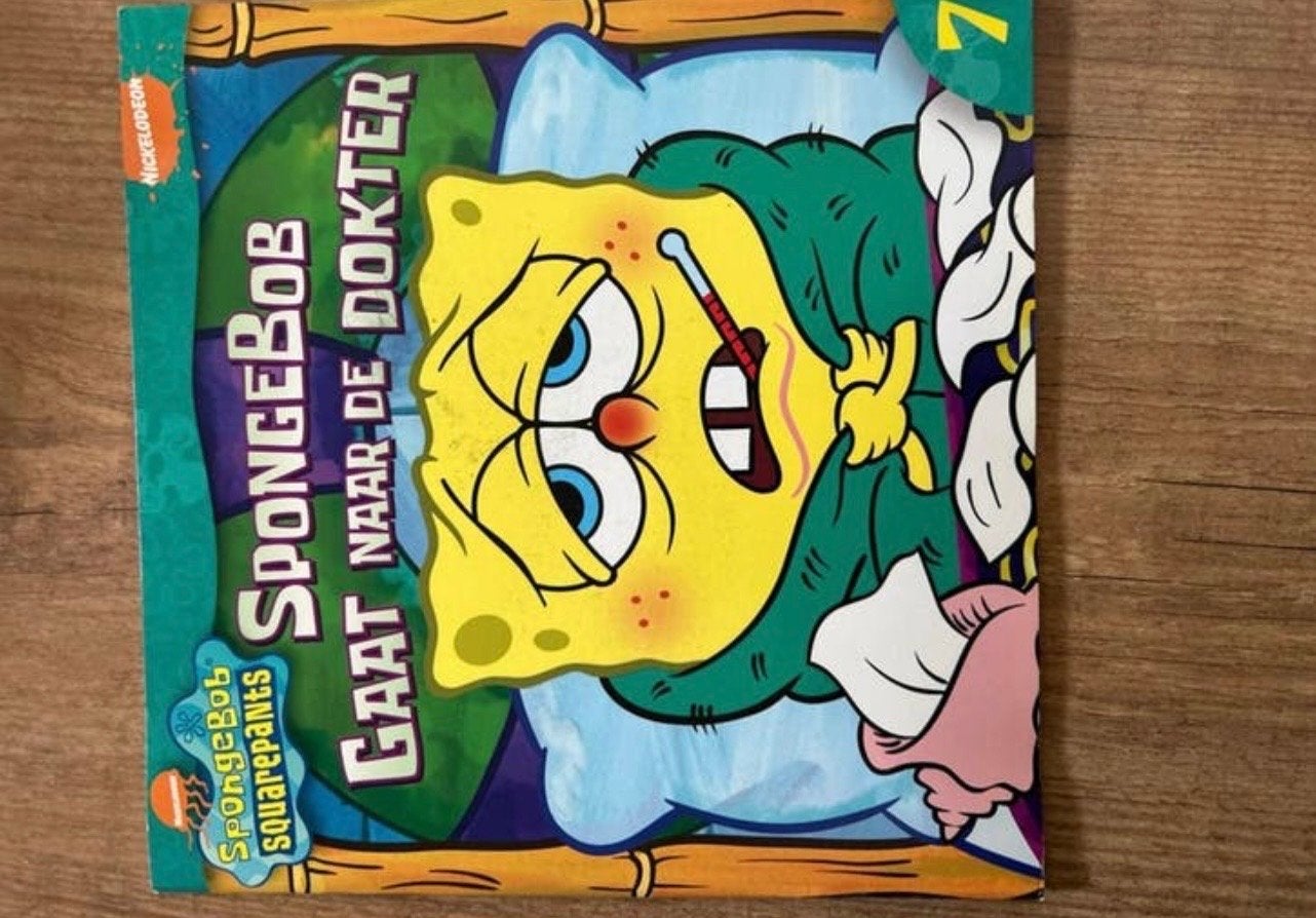 SpongeBob Gaat Naar De Dokter - Kinderboek, Ophalen, Gelezen, Fictie algemeen