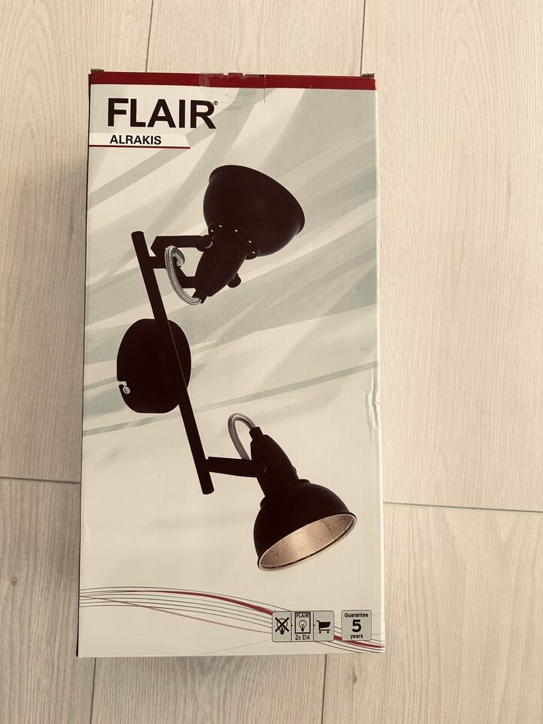 Flaır Lamp nieuw in doos, Ophalen of Verzenden, Zo goed als nieuw, Metaal of Aluminium