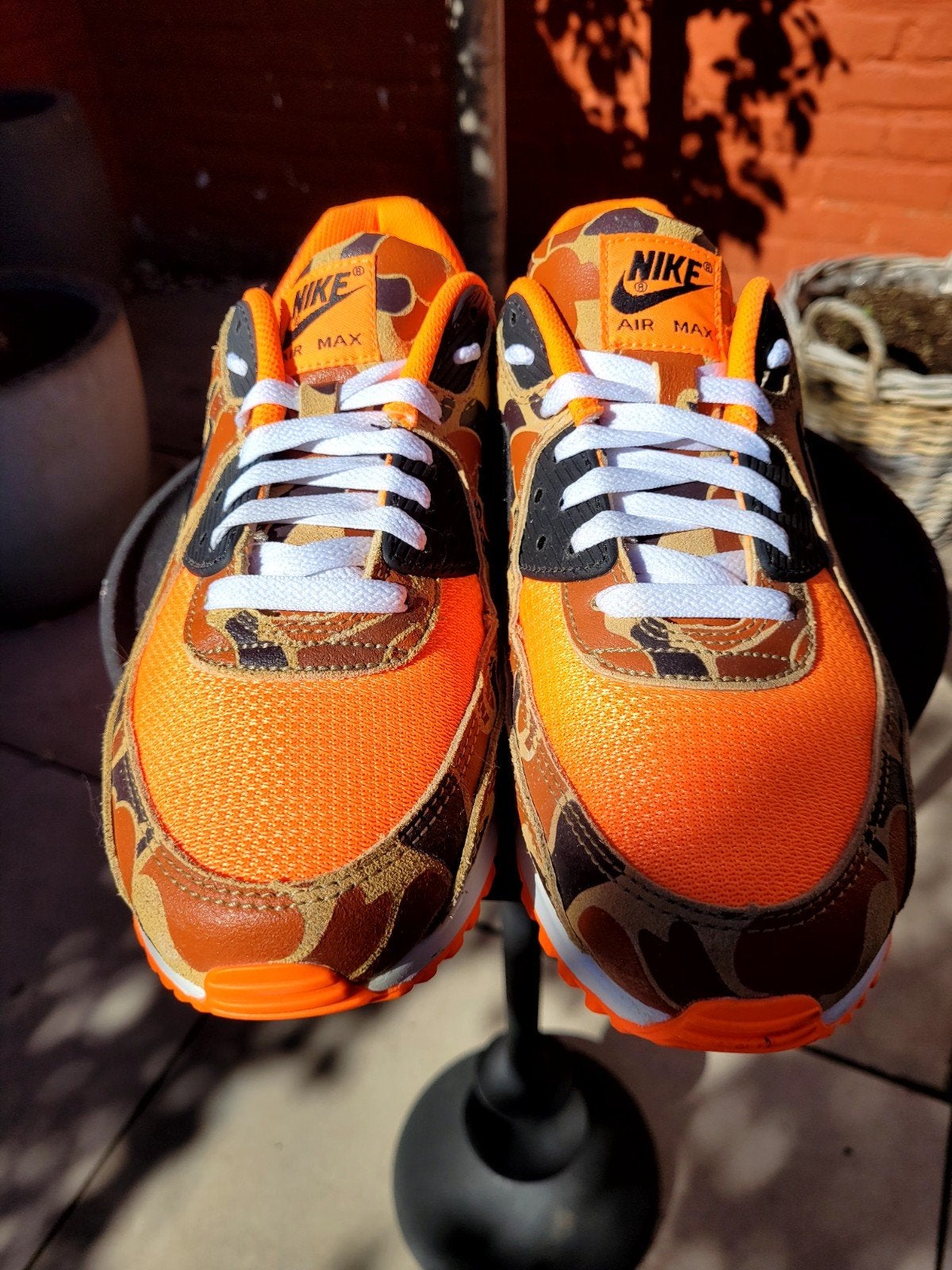 Nike Air Max 90 "Duck Camo Orange" maat 43 nieuw, ManolaSneakers@gmail.com, 5151AS, Overige kleuren, Nike