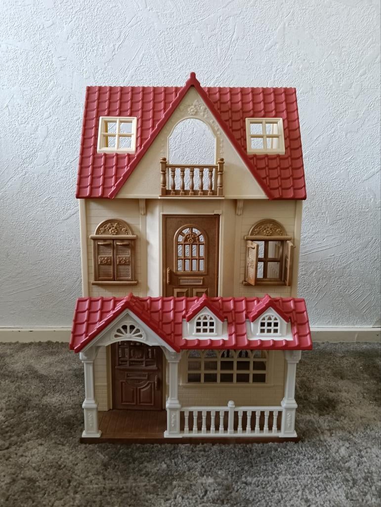 Sylvanian familie huis, Kinderen en Baby's, Speelgoed | Poppenhuizen, Ophalen of Verzenden, Zo goed als nieuw, Poppenhuis