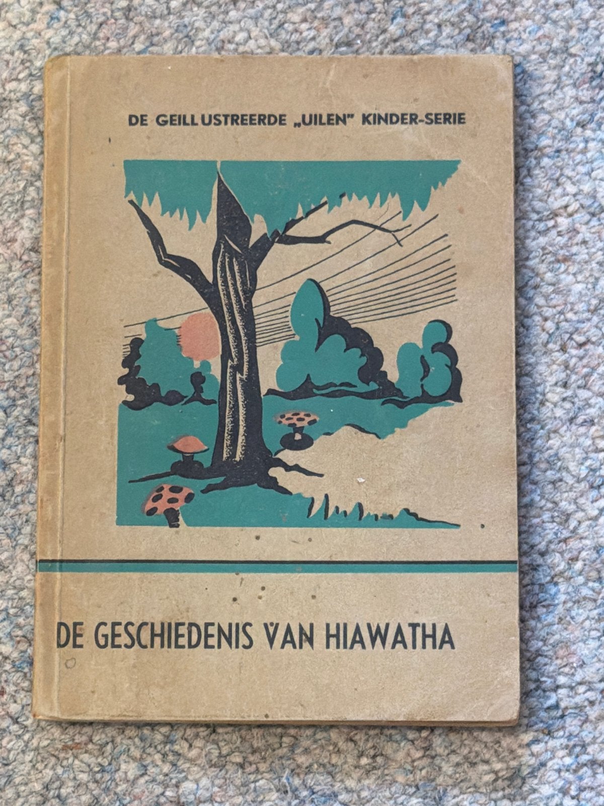 De Geschiedenis van Hiawatha - Geïllustreerde Kinder-Serie, Ophalen of Verzenden, Gelezen, Sprookjes