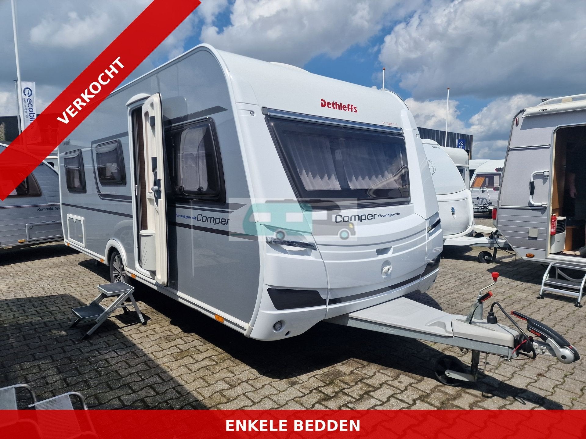 Dethleffs camper avantgarde 510 LE 2022 enkele bedden, Bedrijf, Schokbreker, Dethleffs, 1250 - 1500 kg