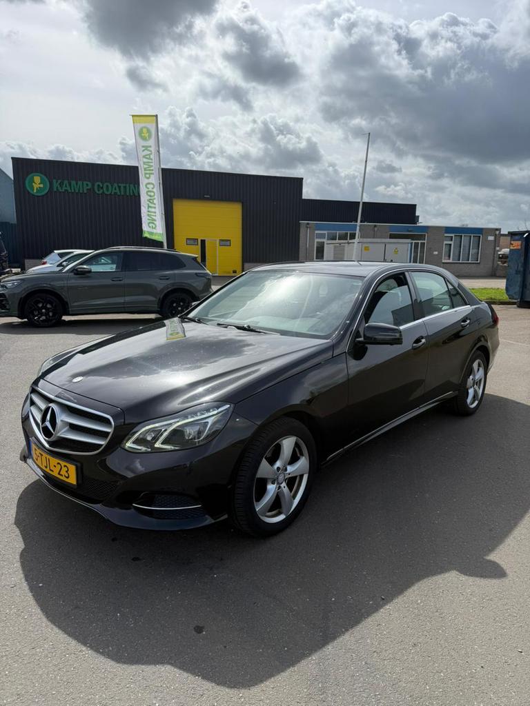 Mercedes-Benz E-Klasse E200 CDI BE Aut7 2014 Zwart, Automaat, Euro 5, Zwart, 4 cilinders
